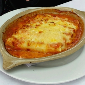 Cannelones de riccota