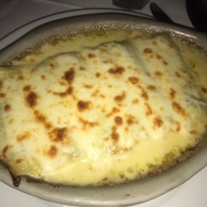 canelones gratinados