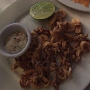 Calamares apanados 