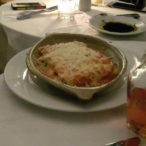 canelones de ricotta y espinaca
