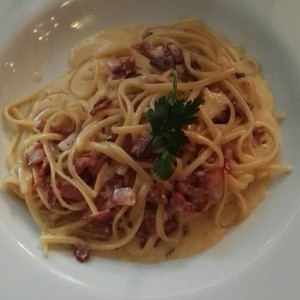carbonara en crema