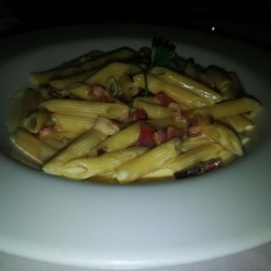 penne a la carbonara