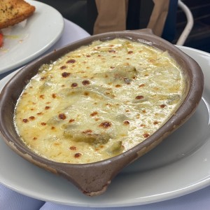 Alcachofas gratinadas