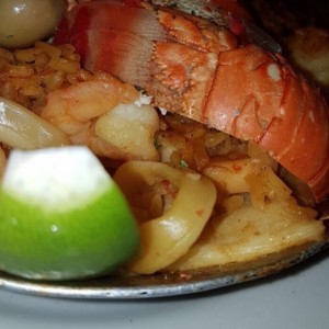 Paella de mariscos