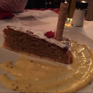 torta con almendras