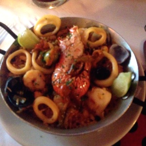 Paella marinera