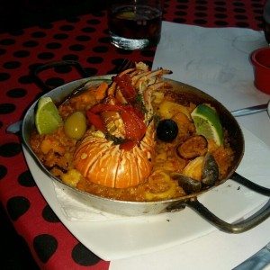 paella de mariscos