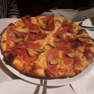 Pizza manchego