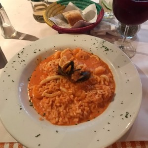 rissoto frutos de mar
