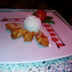 rolls de manzana 