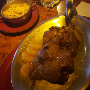 Pato confit clementine