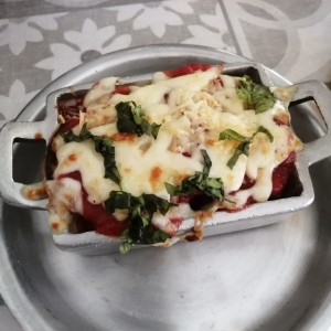 Parmigiana a la melanzane