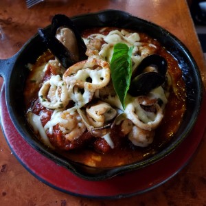 Parmiggiana de Mariscos