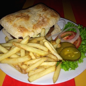 Hamburguesa de la pampa