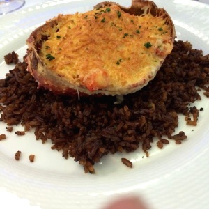 Cangrejo centollo al gratin