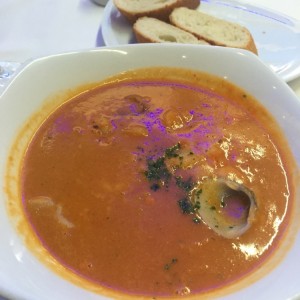 cazuela de mariscos