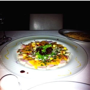 Tiradito peruano