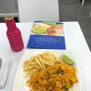 Arroz con camarones