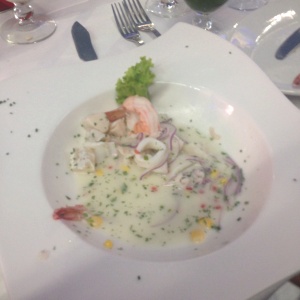Ceviche de corvina peruano