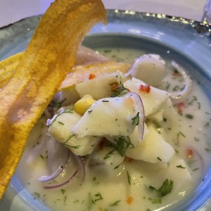 Ceviche de pescado 