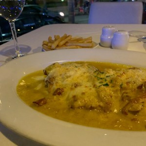 pechuga de pollo hawaina