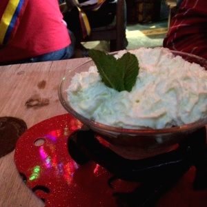 Fresas con crema