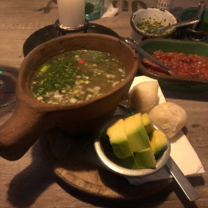 caldo de carne