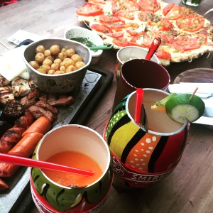 Mandarino (el mejor) picada rumbera y toston 