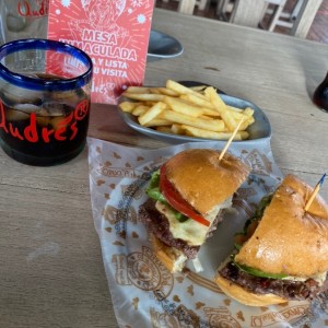 hamburguesa de res 