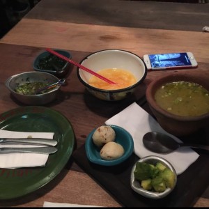 sancocho con un mandarino 
