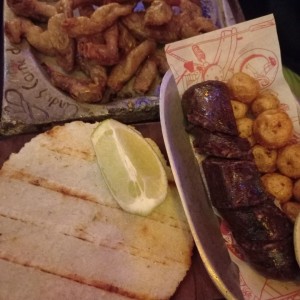 Morcilla y papines