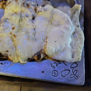 Platano maduro con quezo