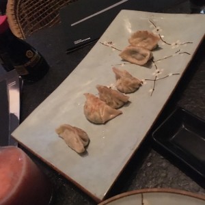 Gyosas de Gamba