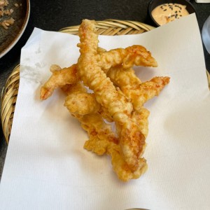 Langostino tempura 