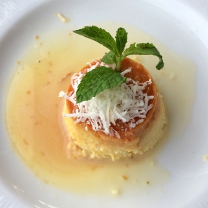 Flan de coco