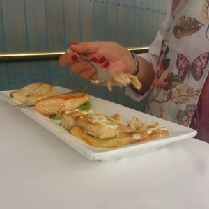 variedad de pescado