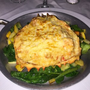 centolla gratinada !!