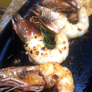 Gambas al horno