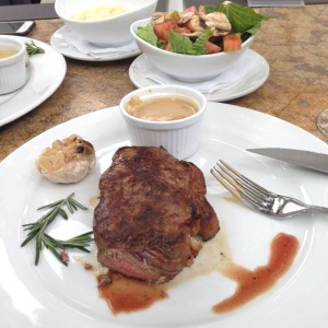 Bife de chorizo.. A punto, perfecto!