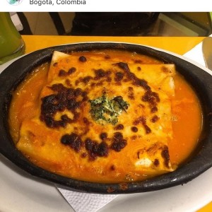 Canelones ricota y espinaca 