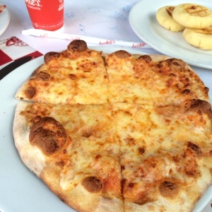 Pizza de queso , desayuno piccolo kids