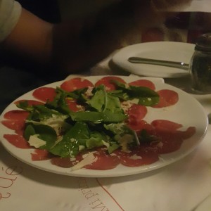 carpaccio de carne