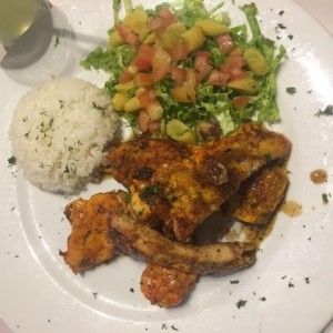 pollo petalos de rosas