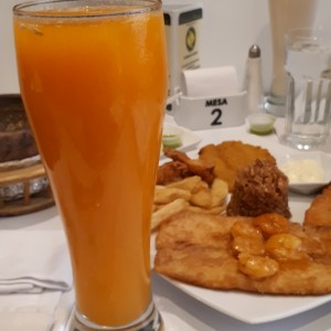 jugo de mandarina