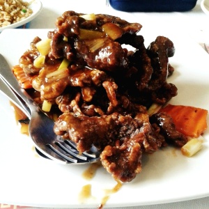 Beef with Orange Peels