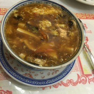 Sopa picante ácido 