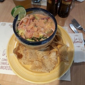 ceviche de camarones