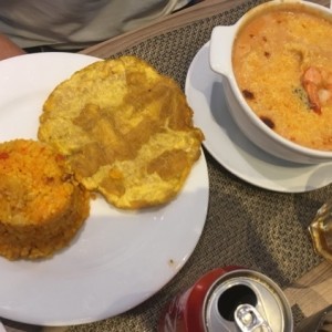 cazuela de mariscos 