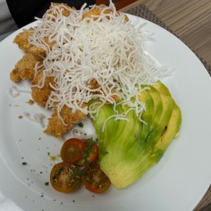 Langostinos Apanados al Panko
