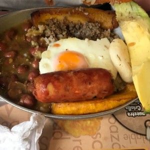 bandeja paisa chica